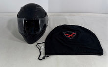 Load image into Gallery viewer, 1Storm Unisex HB-89 Black Adjustable Full-Face Motorcycle Helmet With Dust Bag
