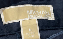 Load image into Gallery viewer, Michael Kors Womens Blue Pockets Straight Leg Dress Pants Size 6

