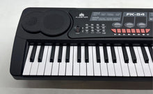 Load image into Gallery viewer, Audster Model FK-54 Black 54-Key Professional Piano Electric Keyboard Not Tested
