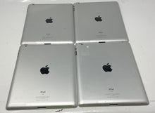 Load image into Gallery viewer, Lot Of 4 Pcs Apple iPad 2 Model A1395 Silver iOS Tablets Not Tested For Parts
