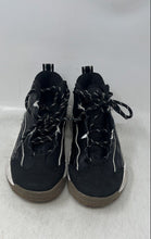 Load image into Gallery viewer, Shaq Kids White Black Lace-Up Round Toe Mid Top Sneaker Shoes Size 3
