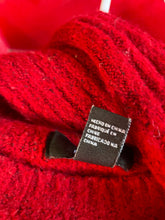Load image into Gallery viewer, Forever 21 Womens Red Long Sleeve Knitted Cropped Pullover Sweater Size M
