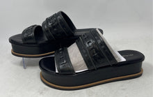 Load image into Gallery viewer, Kelsi Dagger Womens Brooklyn Drift Black Slip-On Open Toe Slide Sandals Size 10M
