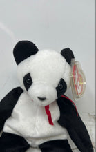 Load image into Gallery viewer, Ty Fortune The Panda Beanie Babies Collection Plush Stuffed Toy With Tag
