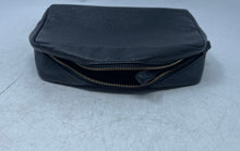 Load image into Gallery viewer, Coach Womens Black Leather Inner Pocket Zipper Small Wristlet Wallet
