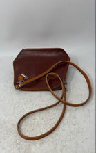 Load image into Gallery viewer, Zagara Womens Brown Leather Zipper Adjustable Strap Crossbody Bag
