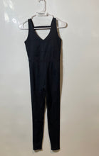 Load image into Gallery viewer, Fabletics Womens Black Sleeveless Activewear One-Piece Jumpsuit Size XS
