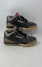 Load image into Gallery viewer, Nike Mens Jordan 3 Mid Retro MCS FZ8627-001 Black Baseball Cleats Size 9
