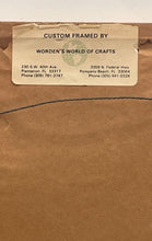 Load image into Gallery viewer, Custom Framed By Worden's World Of Crafts Home Decor Wall Hanging 3D Art Frame
