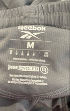 Load image into Gallery viewer, Reebok Womens Gray Pull-On Elastic Waistband Activewear Athletic Shorts Size M
