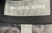 Load image into Gallery viewer, Michael Kors Mens Black Elegant Long Sleeve Overcoat Size Small
