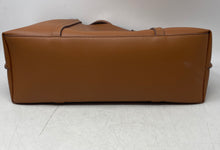 Load image into Gallery viewer, A New Day Womens Brown Leather Double Strap Zipper Medium Tote Handbag
