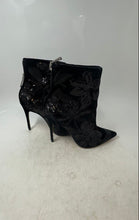 Load image into Gallery viewer, Schutz Womens Black Back Zipper Pointed Toe Stiletto Ankle Bootie Boots Sz 6.5B
