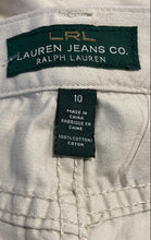 Load image into Gallery viewer, Lauren Ralph Lauren Womens Beige Pockets Denim Straight Leg Jeans Pants Size 10
