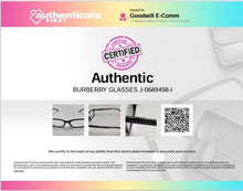 Load image into Gallery viewer, Authentic Burberry Women's Grey Black Tortoise Glasses
