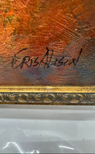 Load image into Gallery viewer, Tuscan Style Landscape Painting By The Artist Cris Alison Signed And Framed
