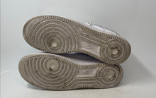 Load image into Gallery viewer, Nike Mens Air Force 1 White Low Top Lace-Up Sneaker Shoes Size 11.5 Dirty
