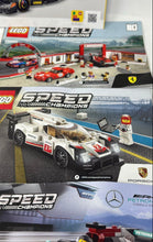 Load image into Gallery viewer, Lot Of 7 Pcs Multicolor Lego Speed Champions Various Instruction Manuals Books
