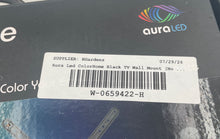 Load image into Gallery viewer, Aura Led ColorHome Black TV Bundle All-In-One Wall Mount No Tested
