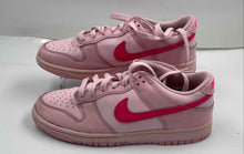 Load image into Gallery viewer, Nike Girls Dunk Low DH9765-600 Pink Leather Lace-Up Sneaker Shoes Size 6.5Y
