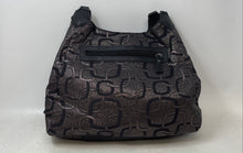 Load image into Gallery viewer, Rosetti Womens Black Geometric Inner Pockets Double Handle Shoulder Handbag
