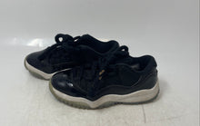 Load image into Gallery viewer, Nike Kids Air Jordan 11 Retro Low Black White Lace-Up Sneaker Shoes Size 11C
