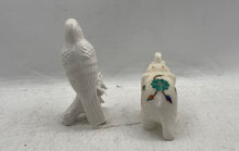 Load image into Gallery viewer, Lot Of 2 Pcs Assorted White Engraved Different Style Decorative Figurines
