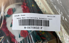 Load image into Gallery viewer, Seymour Mann Connoisseur Collection Open Eyes Collectible Porcelain Doll
