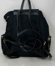 Load image into Gallery viewer, Michael Kors Womens Abbey Black Inner Pocket Adjustable Strap Backpack
