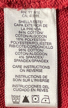 Load image into Gallery viewer, Michael Kors Womens Red Long Sleeve Kangaroo Pocket Pullover Hoodie Size M
