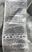 Load image into Gallery viewer, Guess Womens Gray Glitter Logo Taping Long Sleeve Full-Zip Hoodie Size Small
