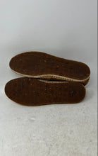 Load image into Gallery viewer, Luxe Womens Brown Leather Low Top Closed Toe Slip-On Flats Size 8
