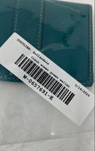 Load image into Gallery viewer, Coach Womens Green Leather Inner Pocket ID Window Card Holder Bi-Fold Wallet
