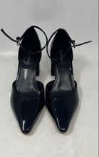 Load image into Gallery viewer, Calvin Klein Womens Nalene Black Pointed Toe Ankle Strap D'Orsay Heels Size 7M
