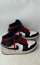 Load image into Gallery viewer, Nike Mens Air Jordan 1 Mid DQ8426-106 Red Black White Basketball Shoes Size 9.5
