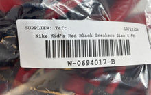 Load image into Gallery viewer, Nike Kids Cosmic Runner HM4402-601 Red Black Lace-Up Sneaker Shoes Size 4.5Y
