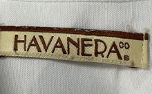 Load image into Gallery viewer, Havanera Mens White Collared Regular Fit Long Sleeve Button-Up Shirt Size M
