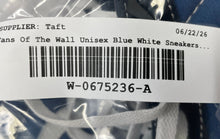 Load image into Gallery viewer, Vans Unisex Off The Wall 721494 Blue White Lace-Up Sneaker Shoes Size M9.5-W11
