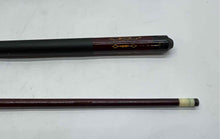 Load image into Gallery viewer, Sportcraft Black Brown Wooden Two-Piece Billiard Cue Stick With Hard Case
