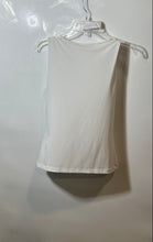 Load image into Gallery viewer, Calvin Klein Womens White Cowl Neck Sleeveless Pullover Tank Top Size Small
