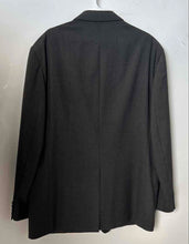 Load image into Gallery viewer, Stafford Mens Gray Long Sleeve Notch Collar Pockets 2-Button Blazer Size 48L
