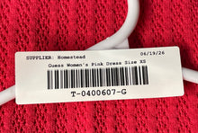 Load image into Gallery viewer, Guess Womens Pink Stretch Sleeveless V-Neck Bodycon Dress Size XS
