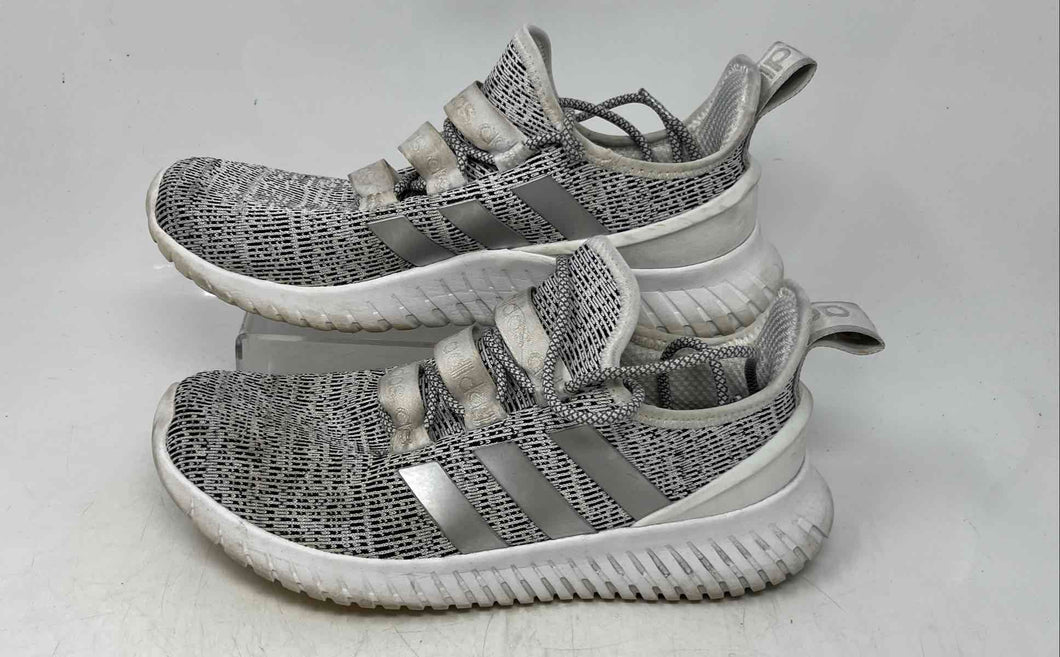 Adidas Mens Kaptir EE9514 Black White Low Top Lace-Up Sneaker Shoes Size 8.5