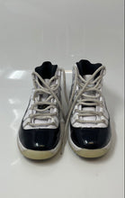Load image into Gallery viewer, Nike Kids Air Jordan 11 Retro 378039-170 White Black Sneaker Shoes Size 1Y
