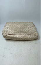 Load image into Gallery viewer, Calvin Klein Womens Beige Signature Floral Print Double Handle Tote Handbag
