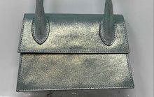 Load image into Gallery viewer, Unbranded Womens Gray Faux Leather Inner Pocket Shoulder Strap Top Handle Bag
