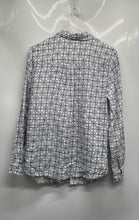 Load image into Gallery viewer, Charter Club Womens Multicolor Printed Button-Up Shirt Size Medium
