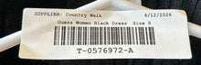 Load image into Gallery viewer, Guess Womens Black Crew Neck Sleeveless Midi Sweater Dress Size S
