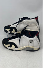 Load image into Gallery viewer, Nike Kids Air Jordan 14 Retro White Black Sneakers Shoes Size 6.5Y Not Insole
