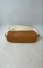 Load image into Gallery viewer, Kate Spade Womens Tessa Beige Brown Canvas Leather Trim Double Handle Tote Bag

